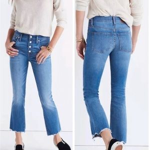 Madewell Blue Ankle & Cropped Jeans